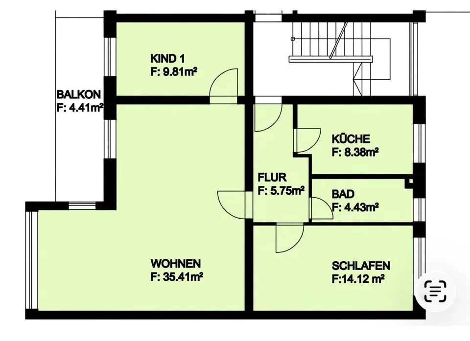 3 Zimmer Wohnung mit 82 m² in Wolfsburg – Bild 5