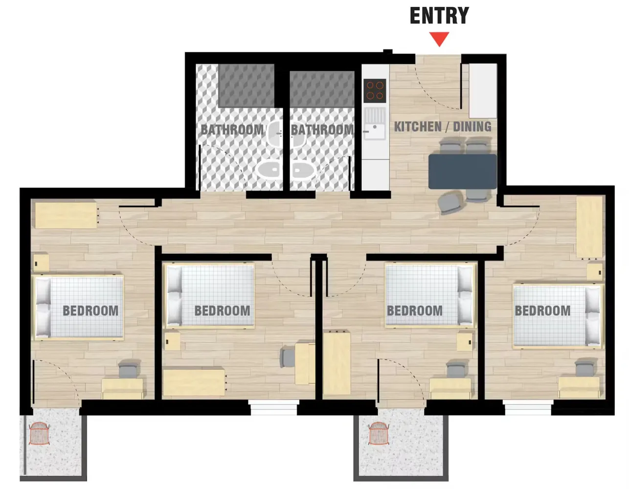 Shared room with 12 m² in Berlin – Photo 1