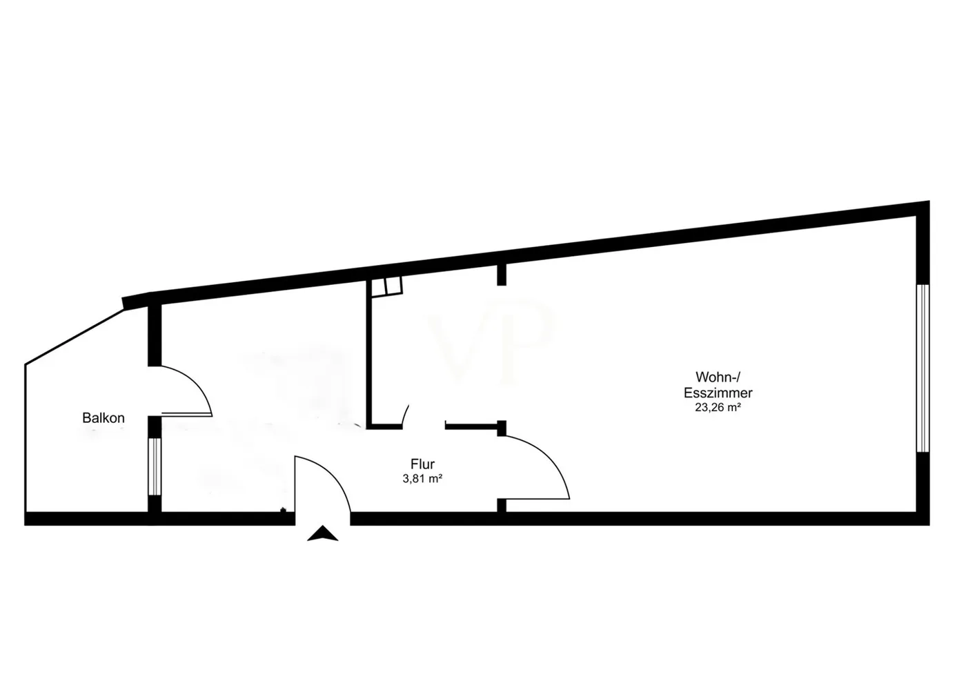 2 Zimmer Wohnung mit 39 m² in Nürnberg – Bild 7