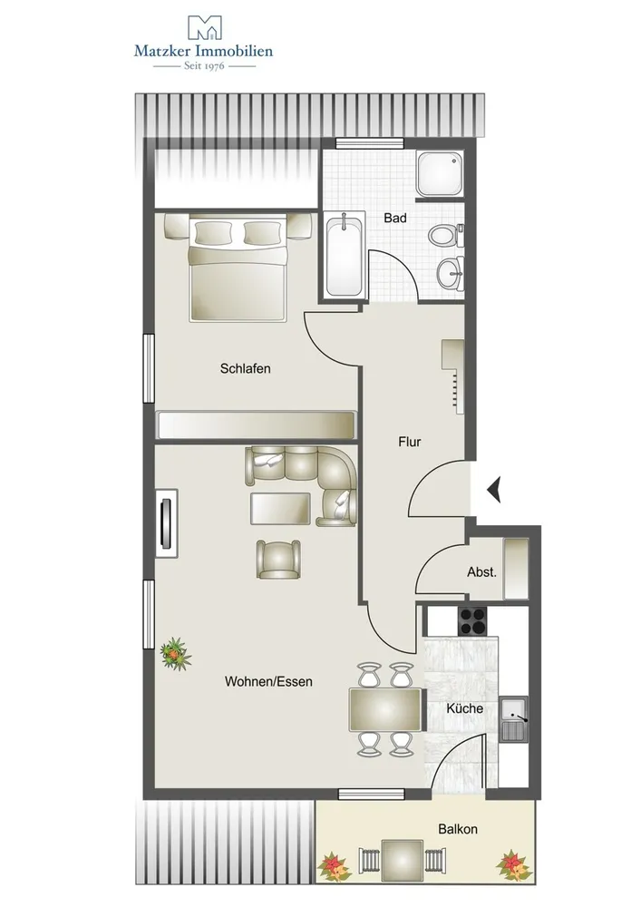 2 Zimmer Wohnung mit 63 m² in Emsdetten – Bild 10