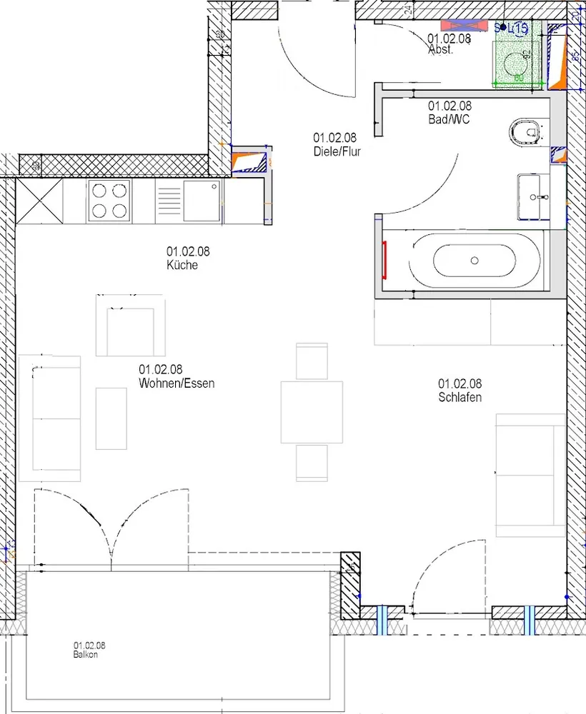1 Zimmer Wohnung mit 48 m² in Stuttgart – Bild 3