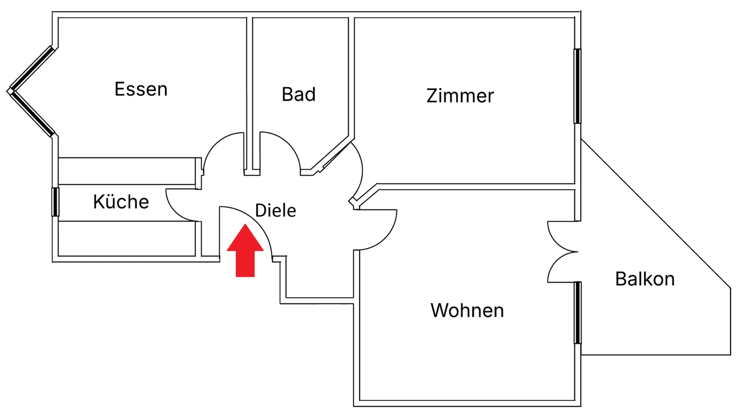 3 room apartment with 80 m² in Frankfurt am Main – Photo 8