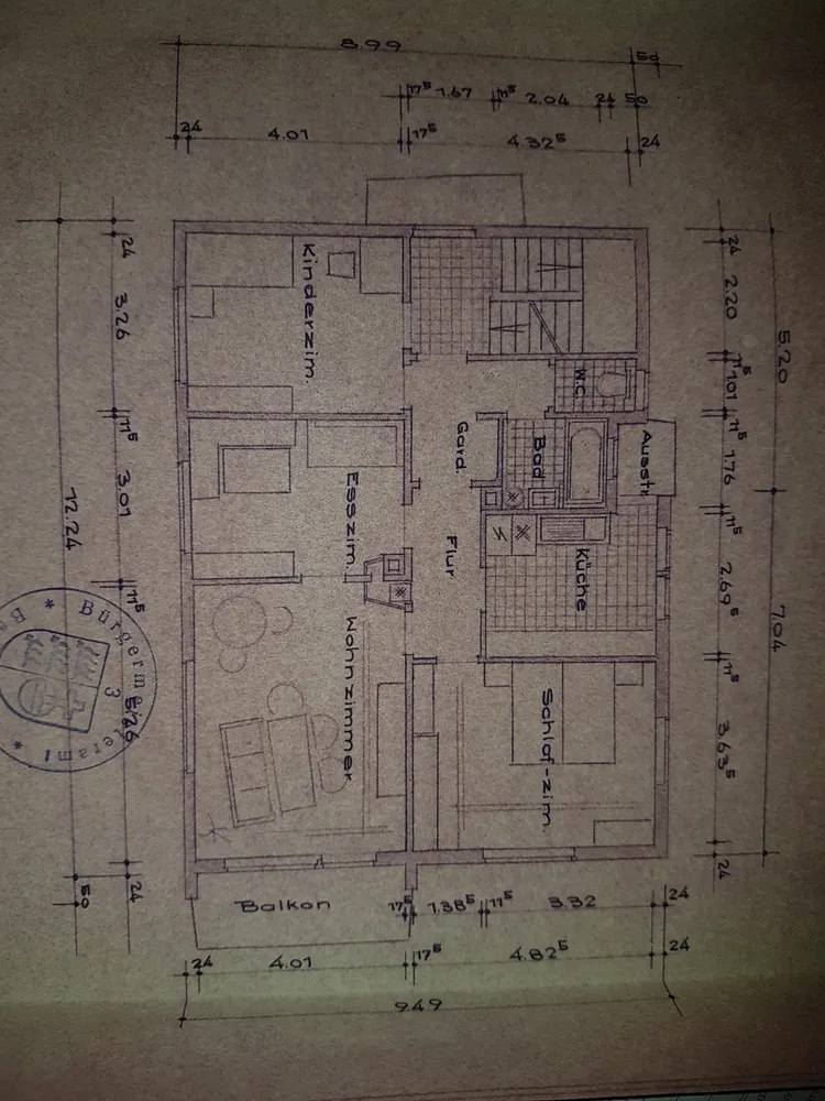 3 room apartment with 90 m² in Backnang – Photo 3