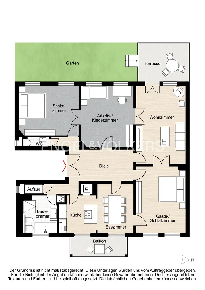 5 Zimmer Wohnung mit 181 m² in Frankfurt am Main – Bild 5