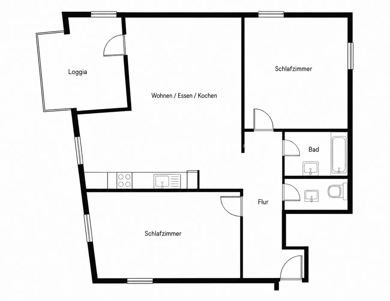 3 Zimmer Wohnung mit 85 m² in Frankfurt am Main – Bild 10