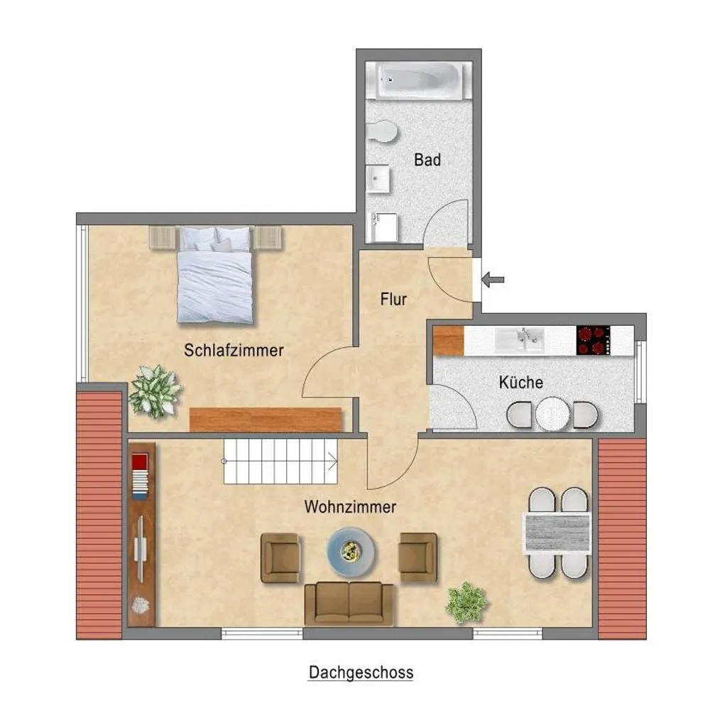 3 Zimmer Wohnung mit 65 m² in Dresden – Bild 9