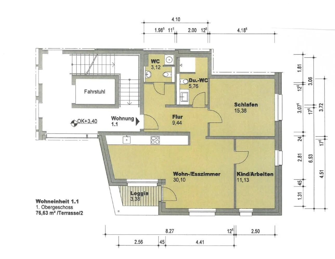 3 Zimmer Wohnung mit 77 m² in Celle – Bild 4