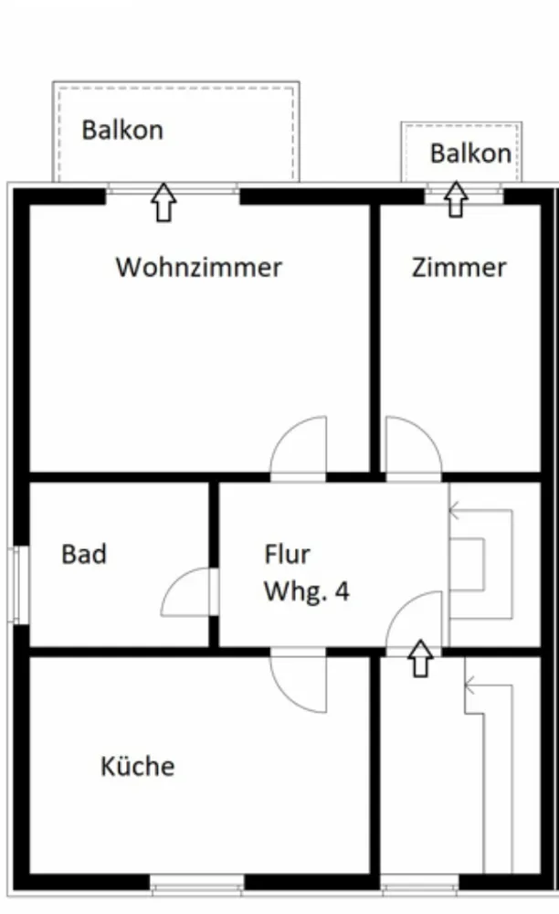6 Zimmer Wohnung mit 133 m² in Wolfsburg – Bild 3