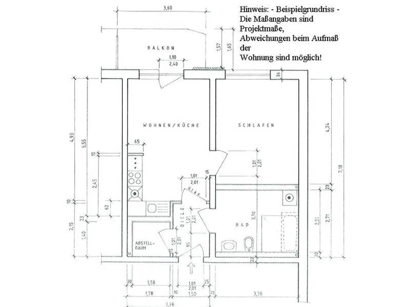 2 Zimmer Wohnung mit 48 m² in Halle (Saale) – Bild 5