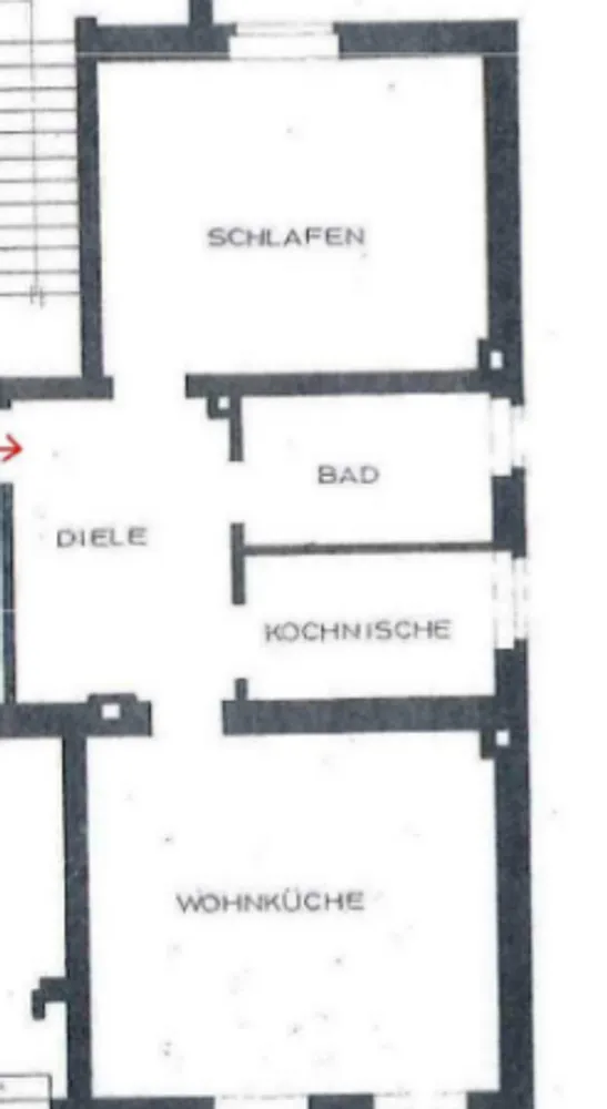 2 Zimmer Wohnung mit 59 m² in Witten – Bild 1