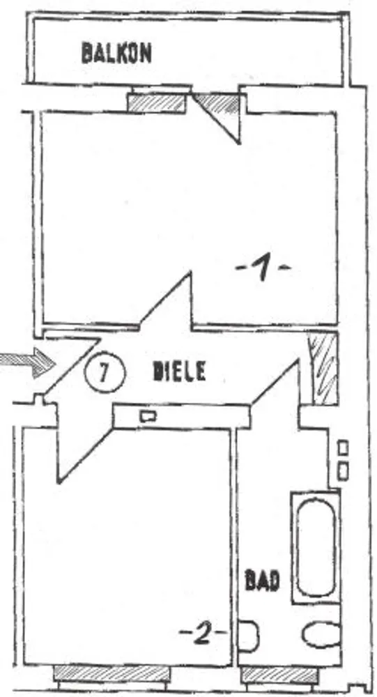 2 Zimmer Wohnung mit 42 m² in Düsseldorf – Bild 10