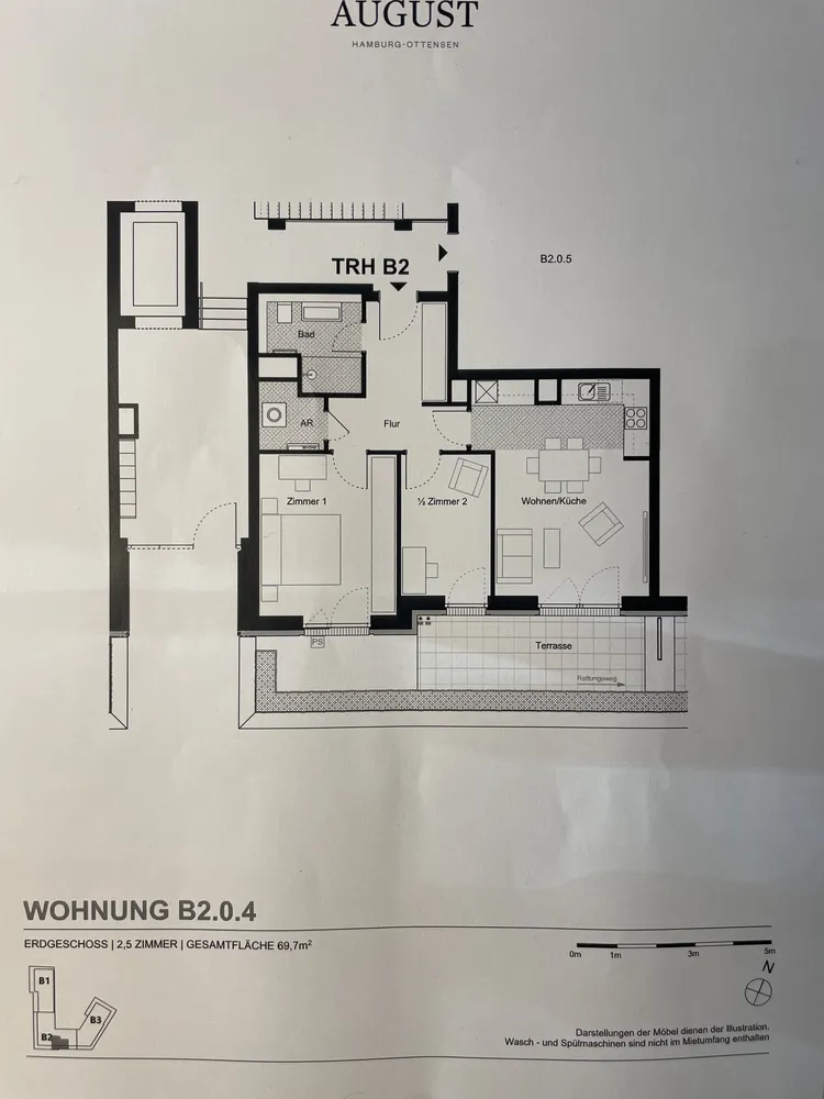 3 Zimmer Wohnung mit 70 m² in Hamburg – Bild 6