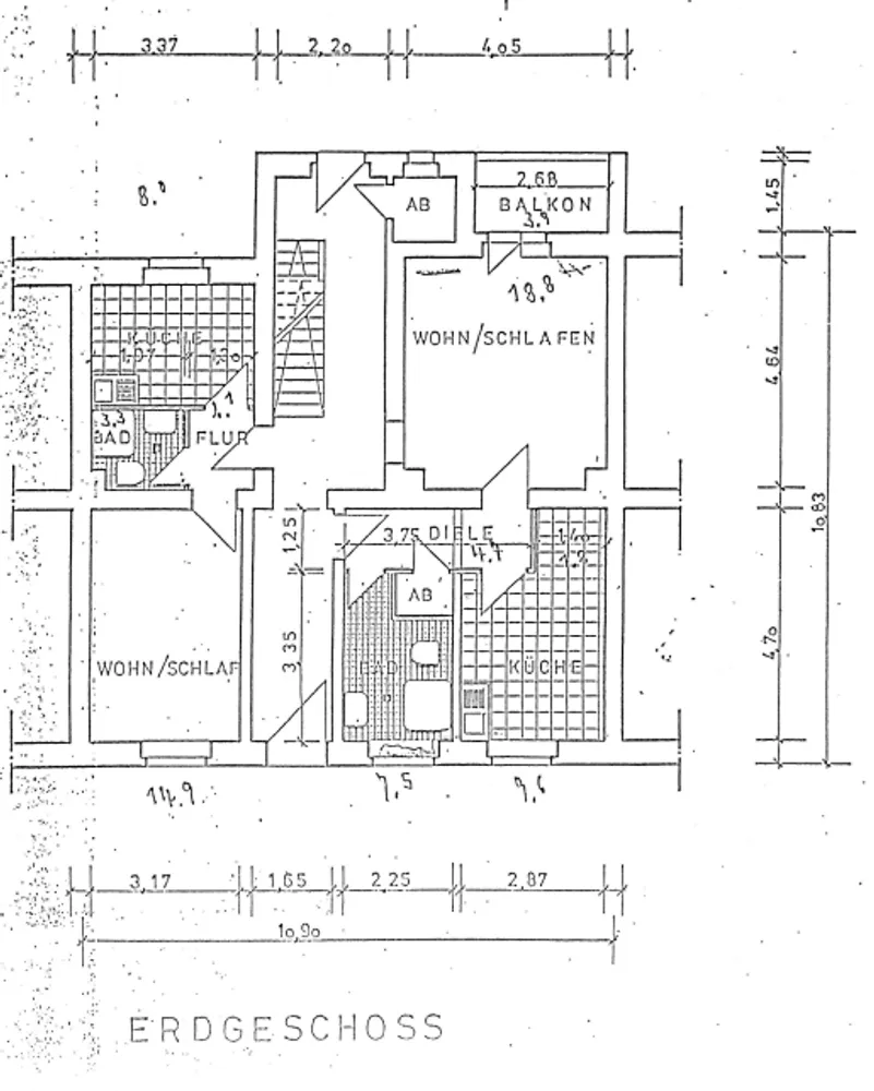 1 Zimmer Wohnung mit 46 m² in Wuppertal – Bild 6