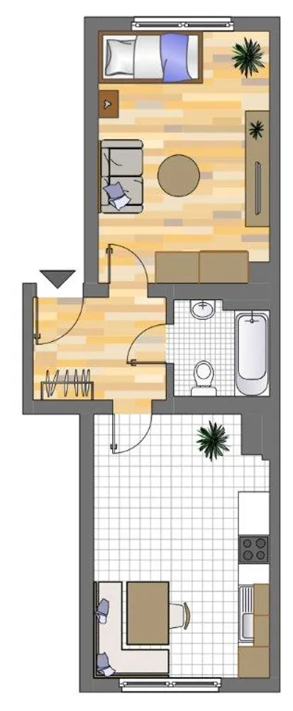 1 Zimmer Wohnung mit 42 m² in Dortmund – Bild 3