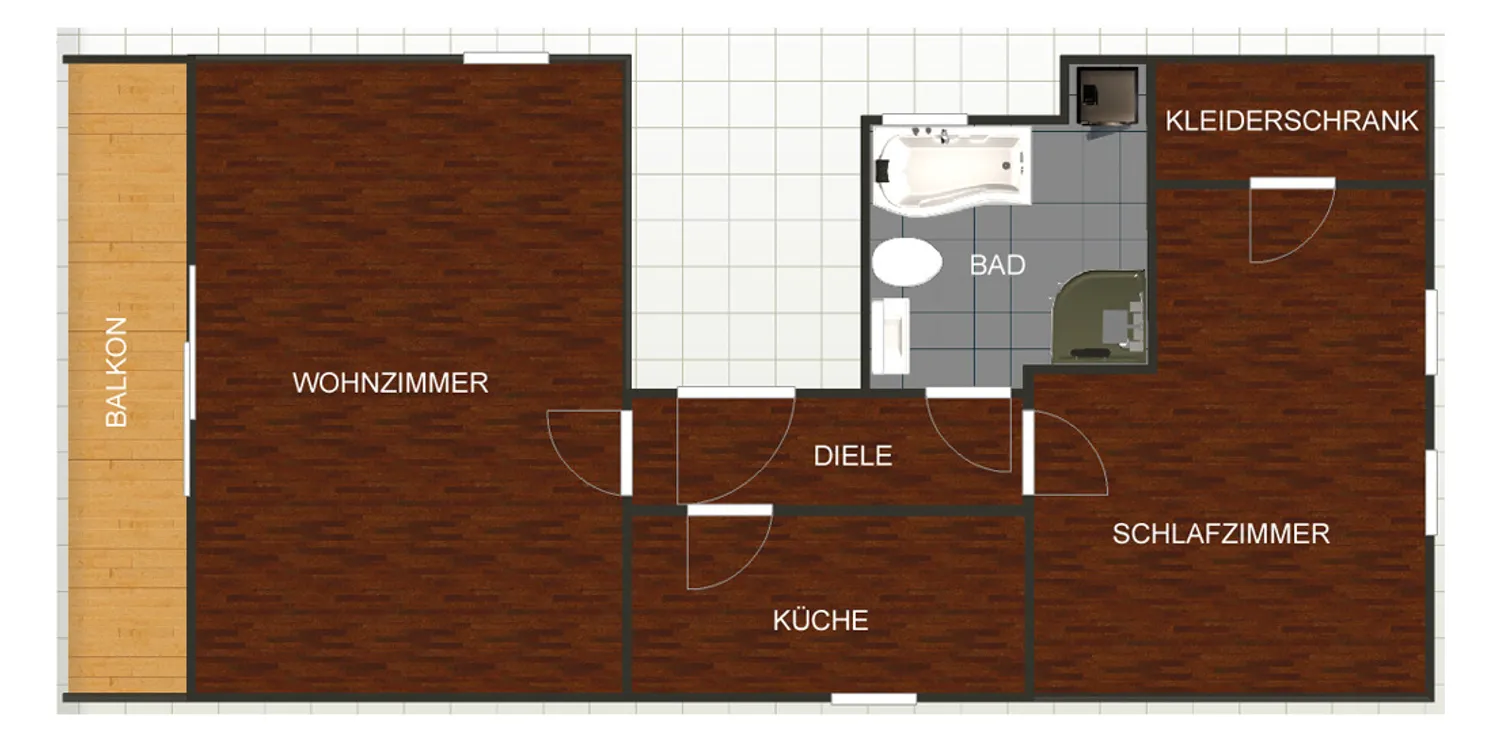 2 Zimmer Wohnung mit 72 m² in Köln – Bild 9