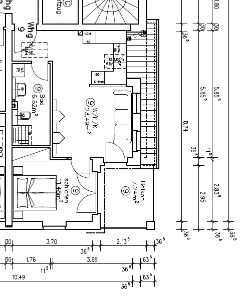 2 Zimmer Wohnung mit 43 m² in Oldenburg – Bild 10
