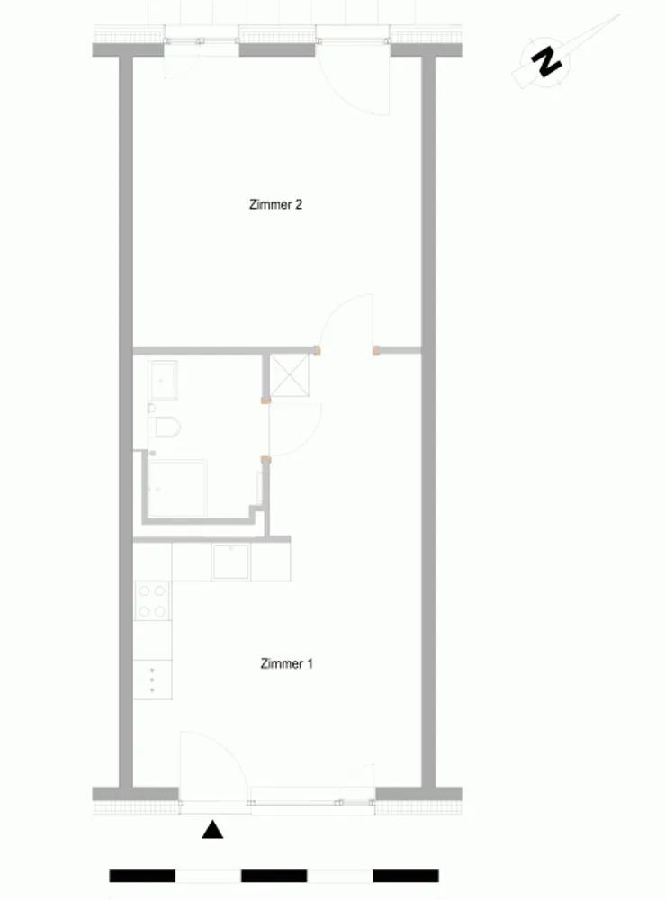 2 Zimmer Wohnung mit 46 m² in Berlin – Bild 4