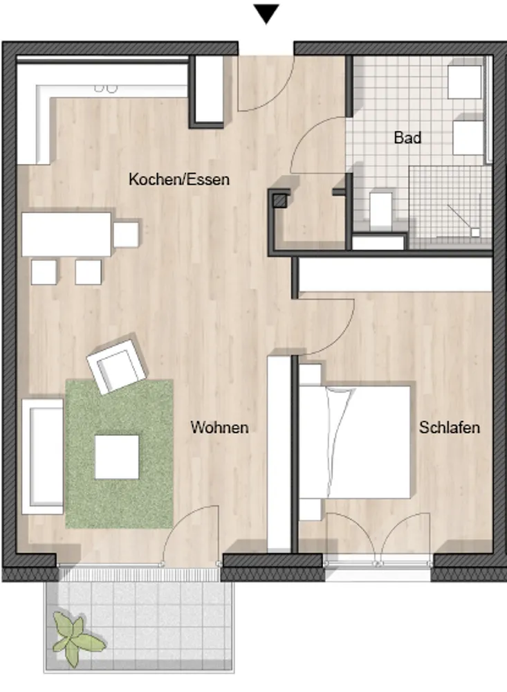 2 Zimmer Wohnung mit 63 m² in Bottrop – Bild 4