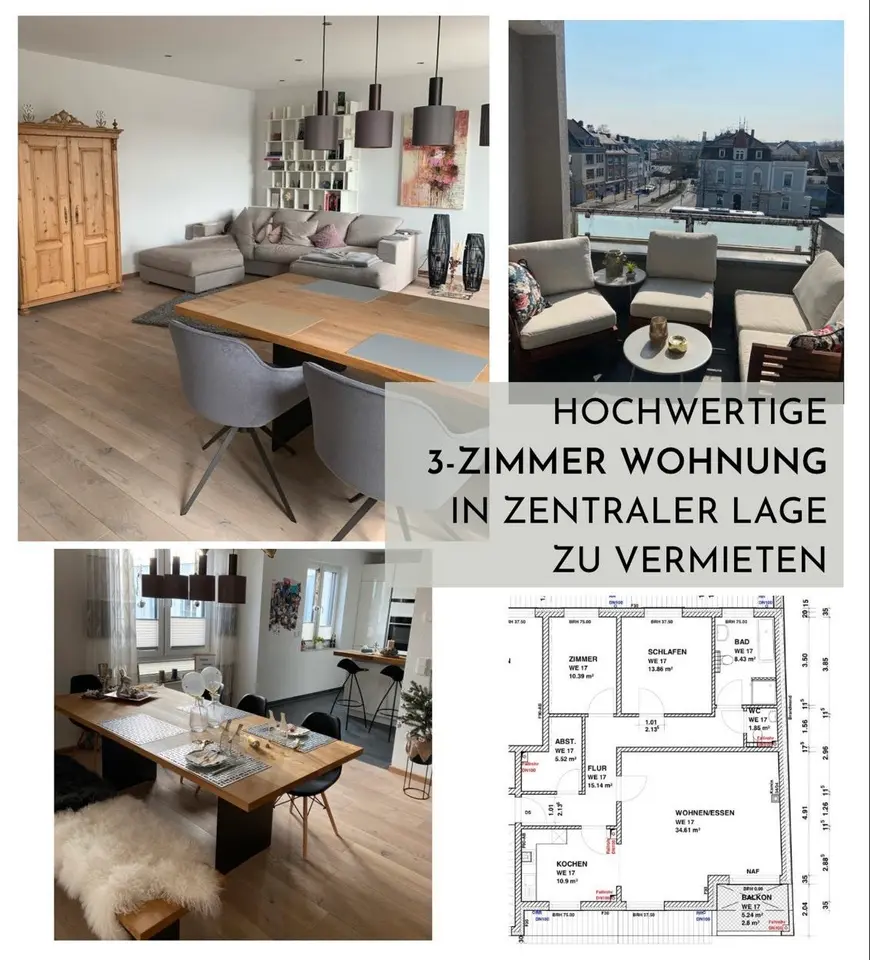 3 Zimmer Wohnung mit 104 m² in Euskirchen – Bild 1