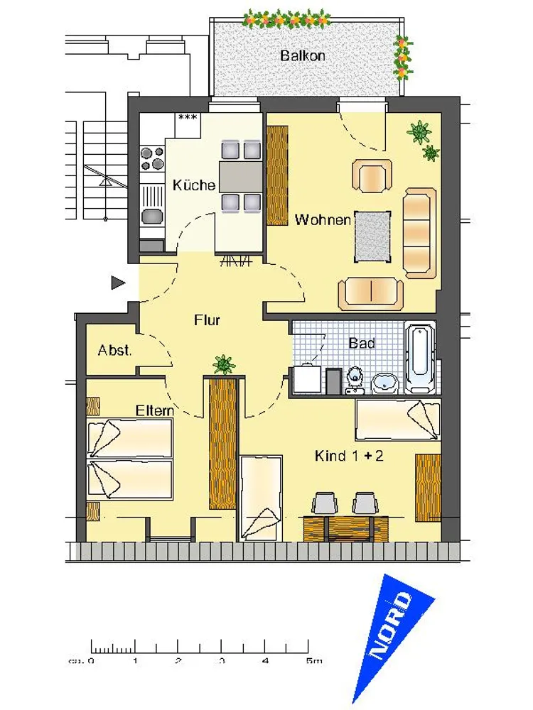 3 Zimmer Wohnung mit 76 m² in Recklinghausen – Bild 8