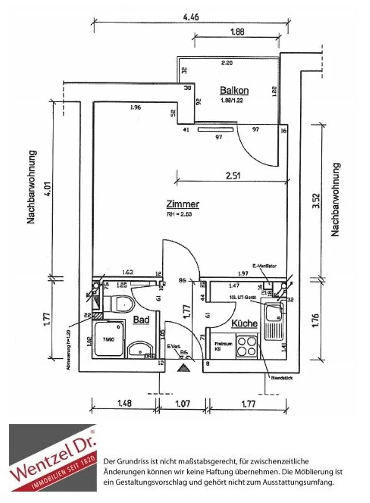 1 Zimmer Wohnung mit 26 m² in Elmshorn – Bild 6