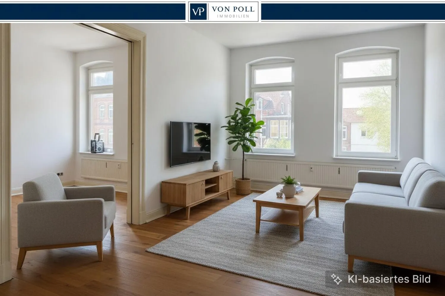 3 Zimmer Wohnung mit 63 m² in Kiel – Bild 1
