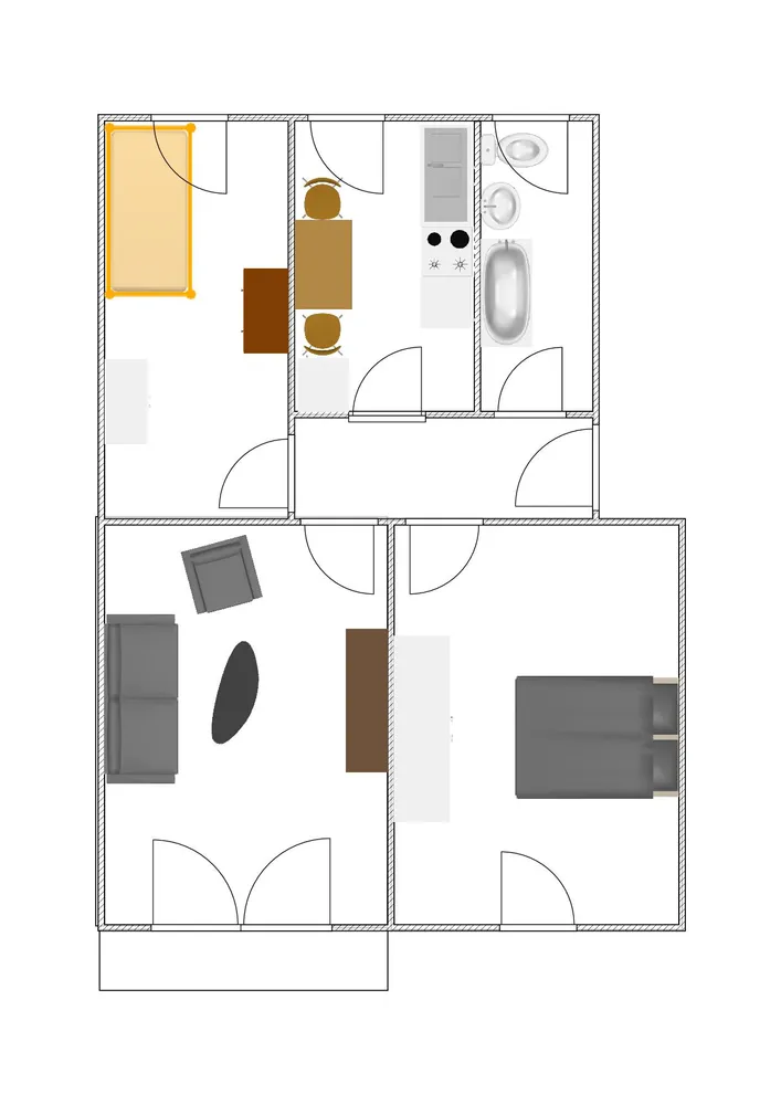 3 Zimmer Wohnung mit 64 m² in Halberstadt – Bild 11
