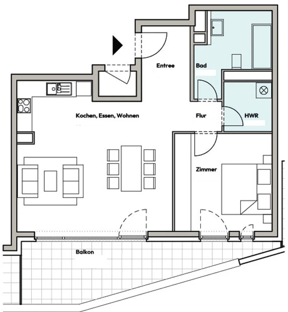 2 Zimmer Wohnung mit 79 m² in Frankfurt am Main – Bild 10