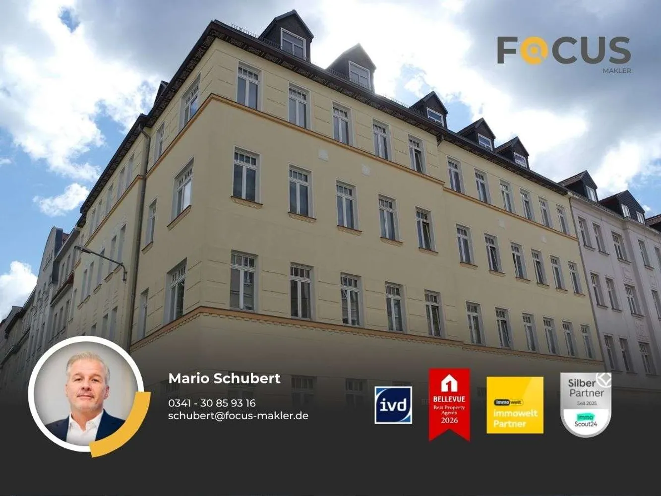 2 Zimmer Wohnung mit 45 m² in Leipzig – Bild 1