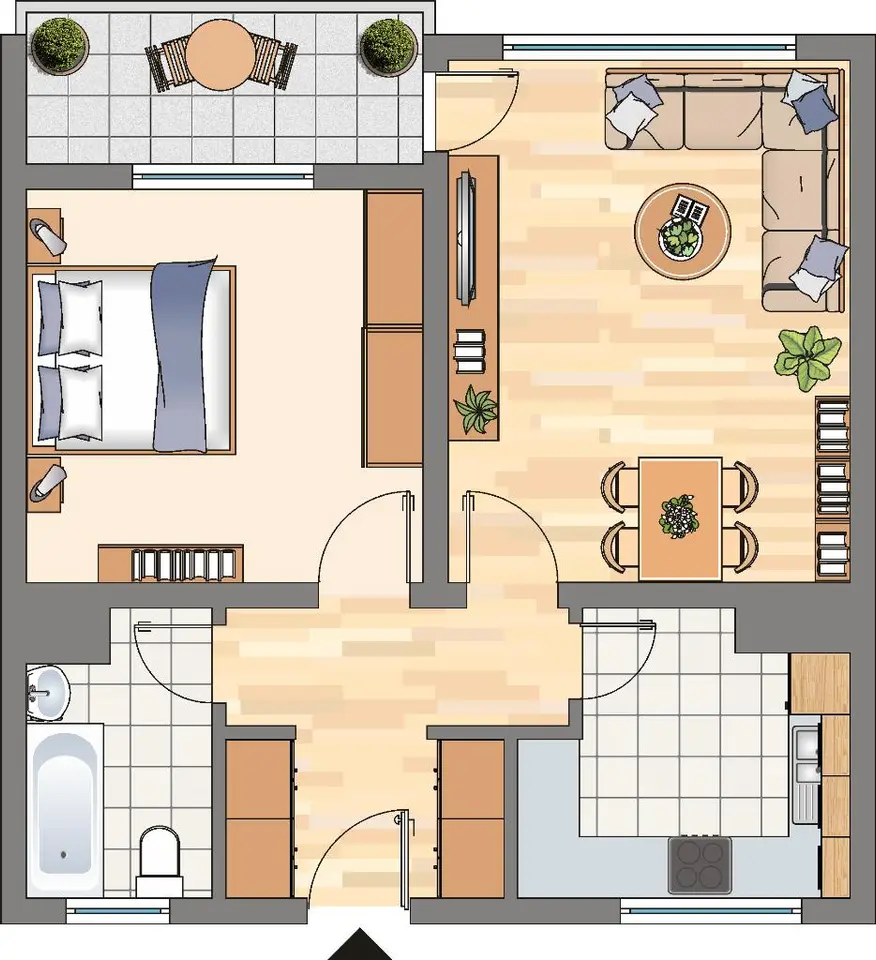 2 Zimmer Wohnung mit 55 m² in Dortmund – Bild 5