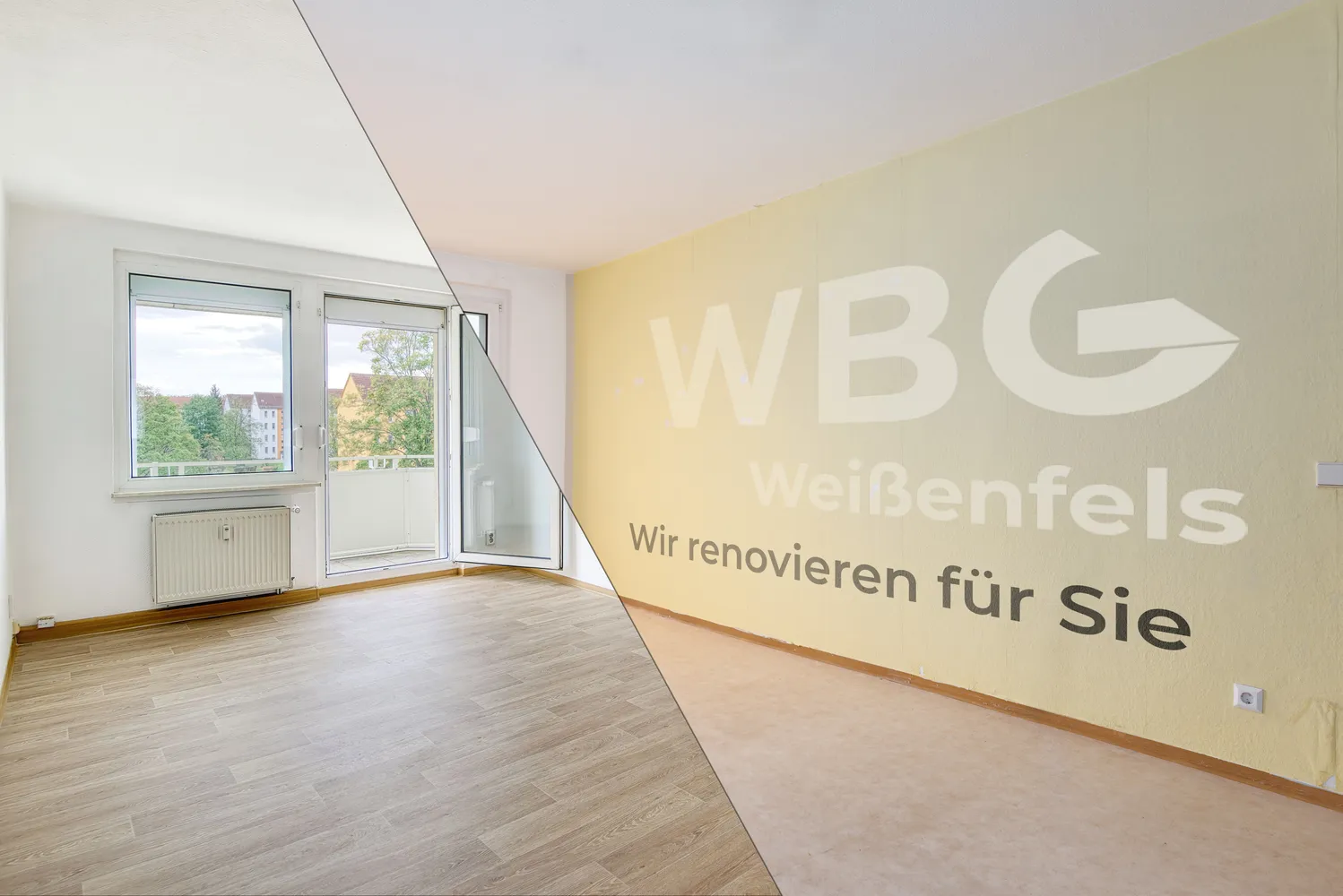 3 Zimmer Wohnung mit 58 m² in Weißenfels – Bild 7