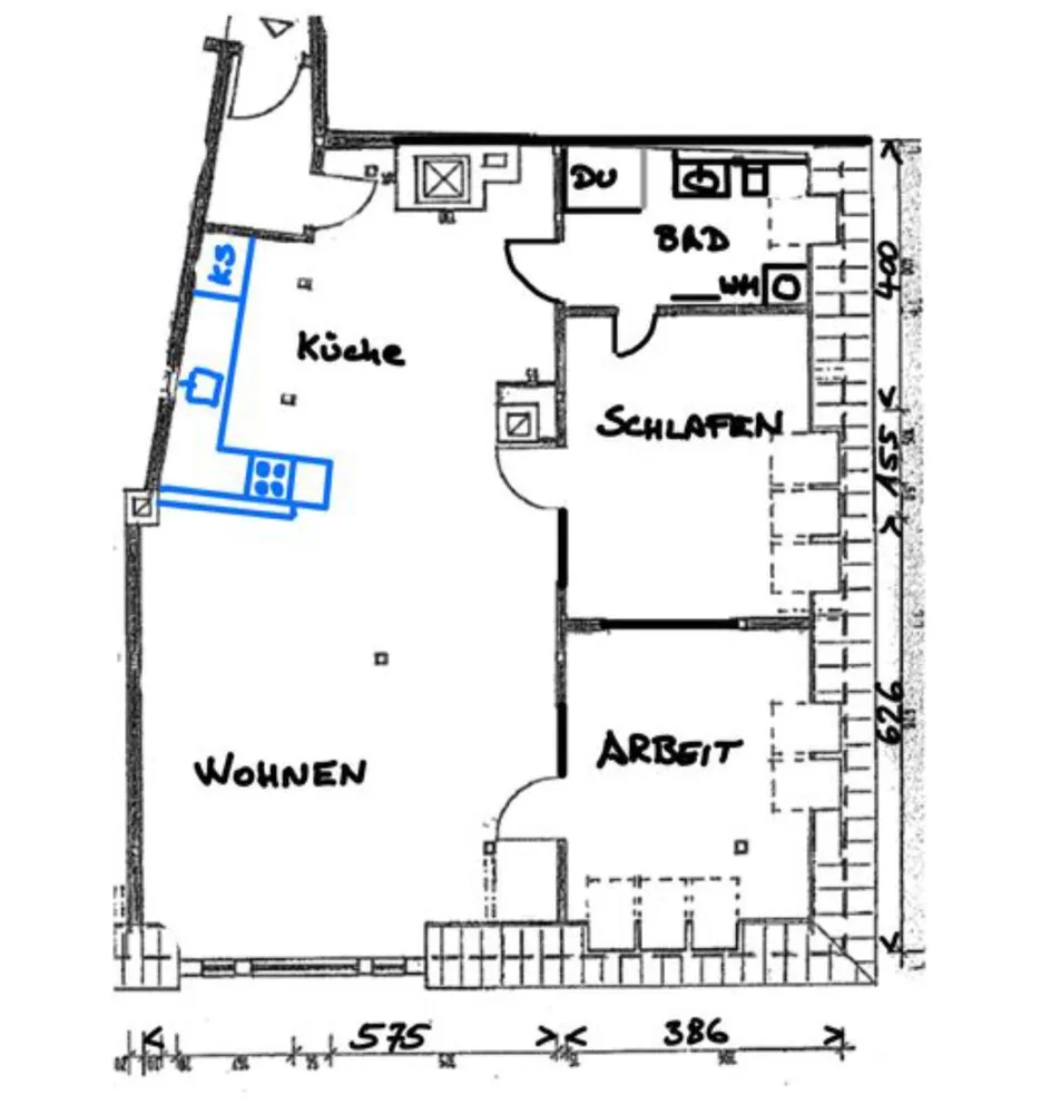 3 Zimmer Wohnung mit 100 m² in Braunschweig – Bild 2