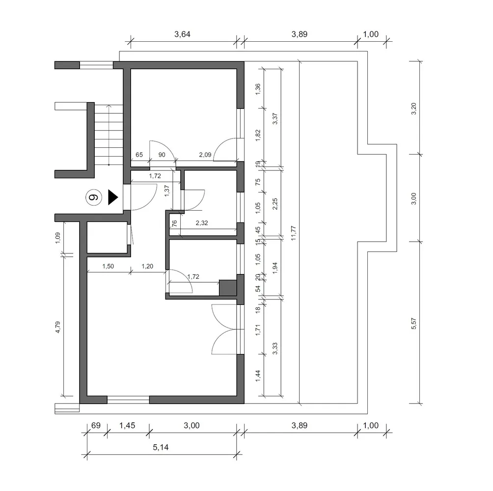 2 Zimmer Wohnung mit 70 m² in Hanau – Bild 2