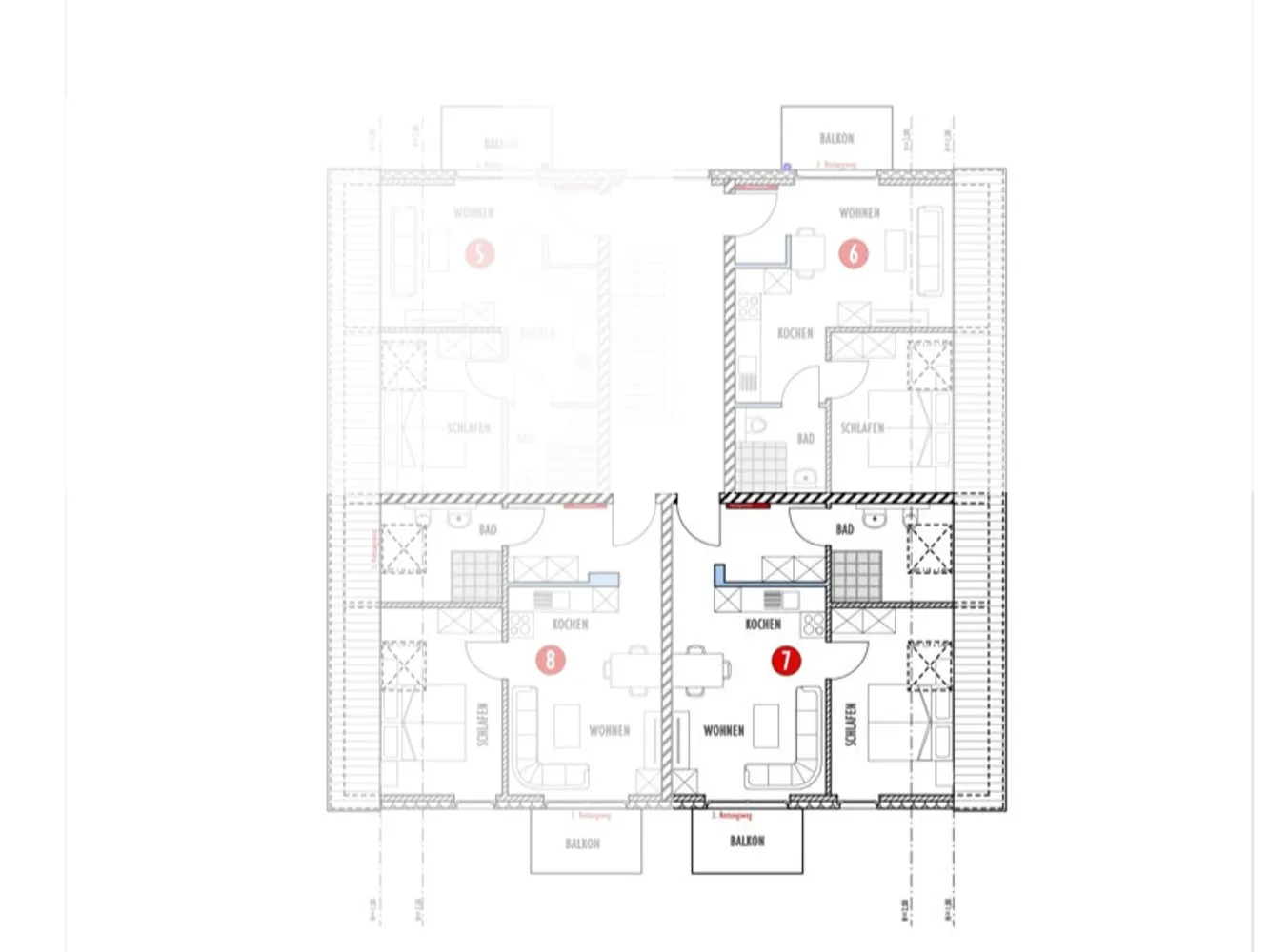 2 Zimmer Wohnung mit 42 m² in Münster – Bild 10
