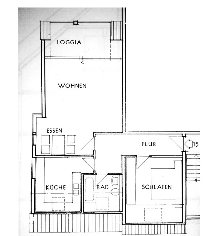 2 Zimmer Wohnung mit 73 m² in Braunschweig – Bild 2