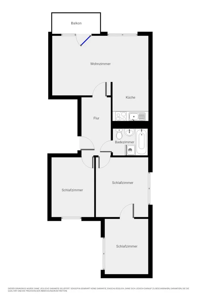 4 Zimmer Wohnung mit 64 m² in Halle (Saale) – Bild 4