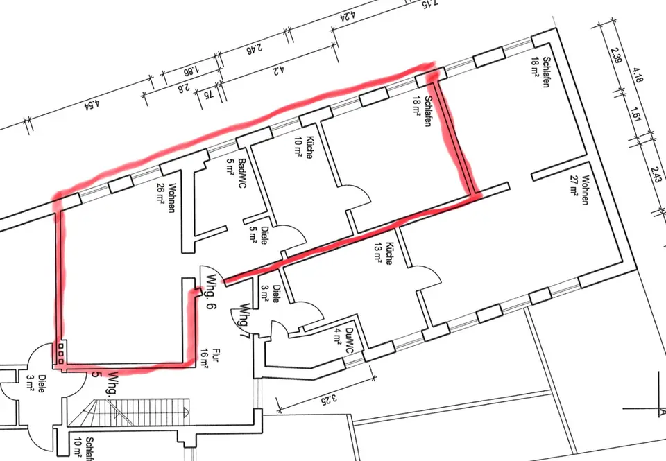 2 Zimmer Wohnung mit 53 m² in Krefeld – Bild 7