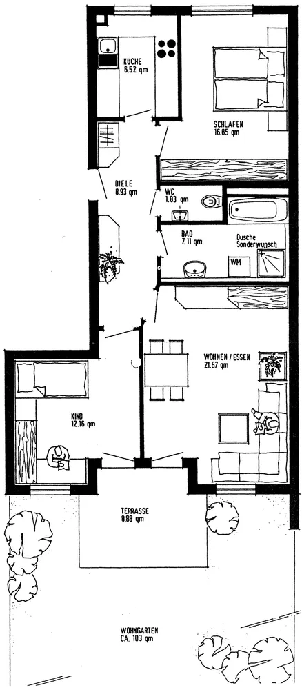 3 Zimmer Wohnung mit 79 m² in Heilbronn – Bild 12