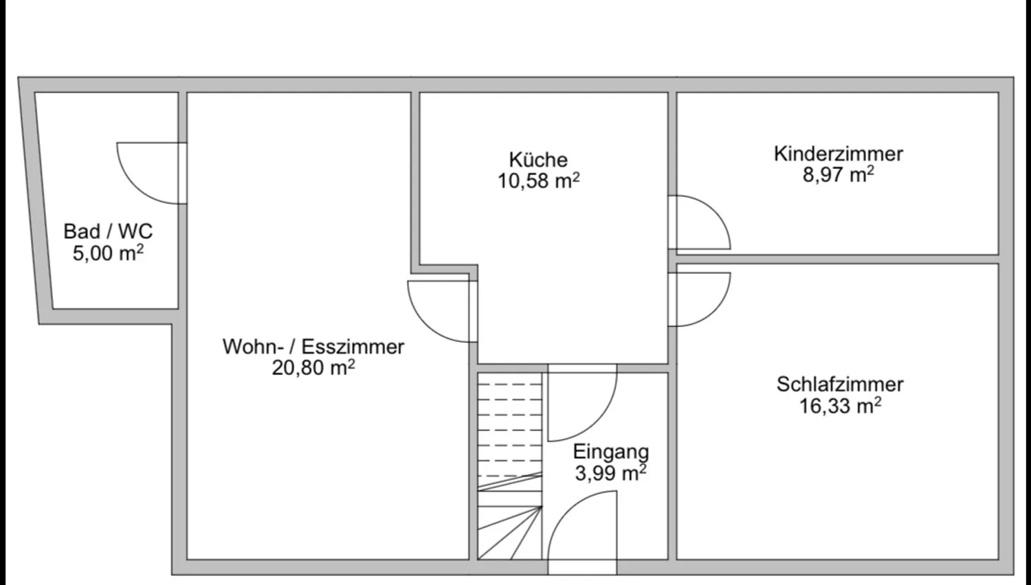 3 Zimmer Wohnung mit 62 m² in Viernheim – Bild 8