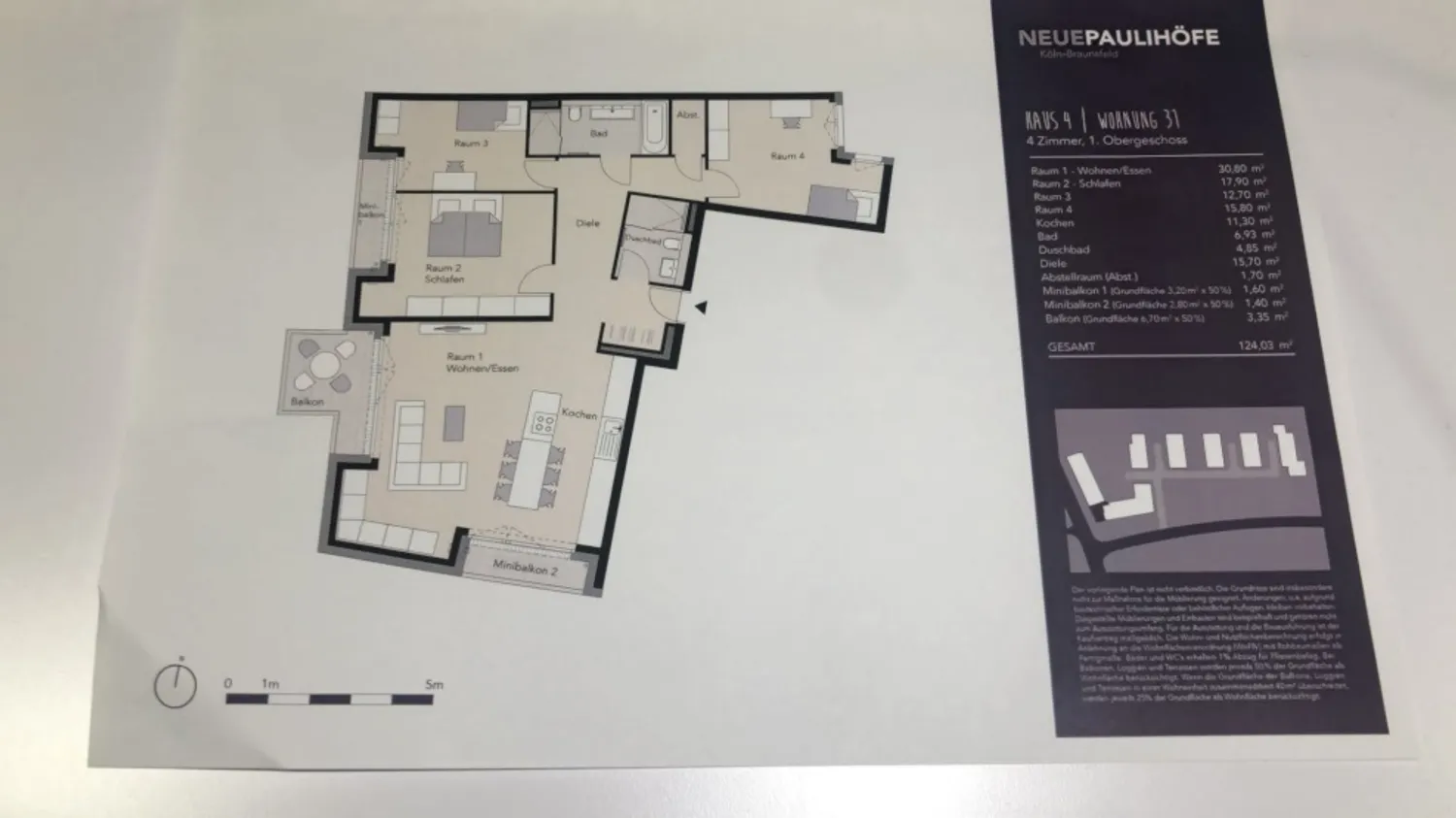 4 room apartment with 124 m² in Cologne – Photo 3