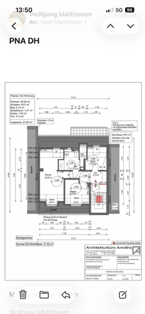 3 Zimmer Wohnung mit 52 m² in Mönchengladbach – Bild 5