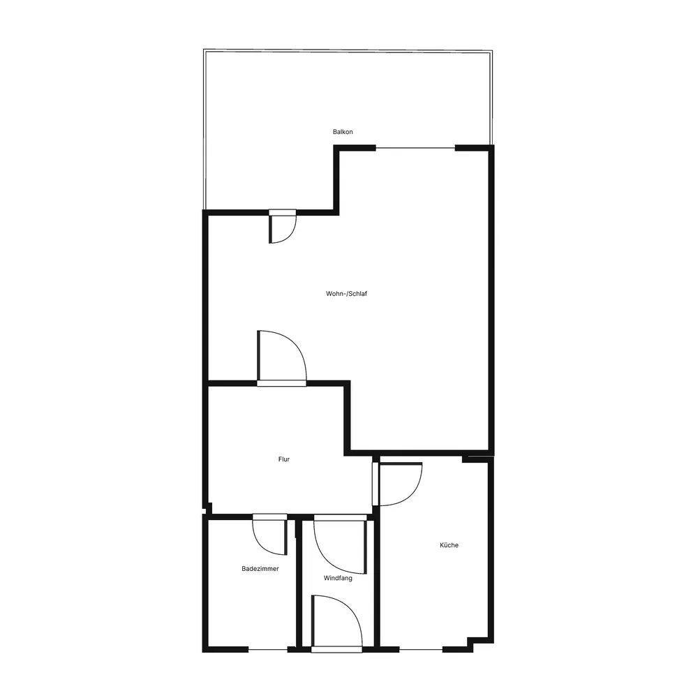 1 Zimmer Wohnung mit 40 m² in Bremen – Bild 4