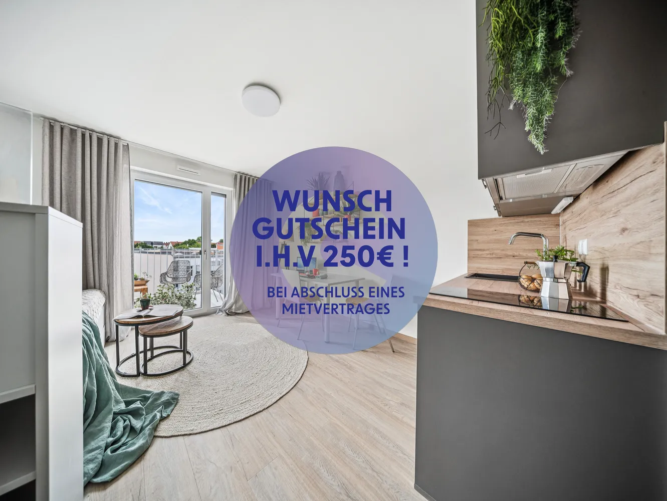 1 room apartment with 23 m² in Magdeburg – Photo 1