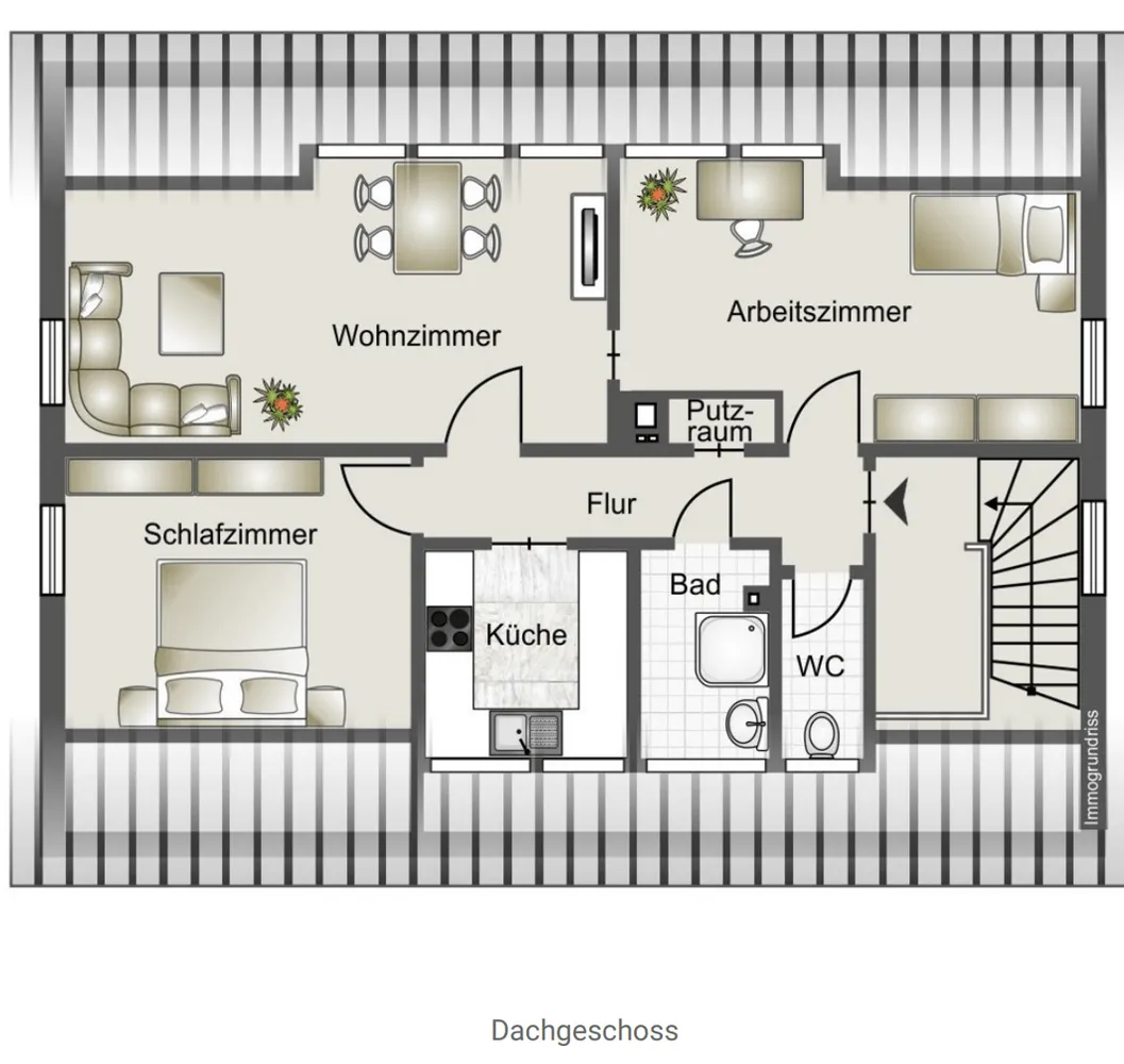 3 Zimmer Wohnung mit 55 m² in Stuttgart – Bild 10