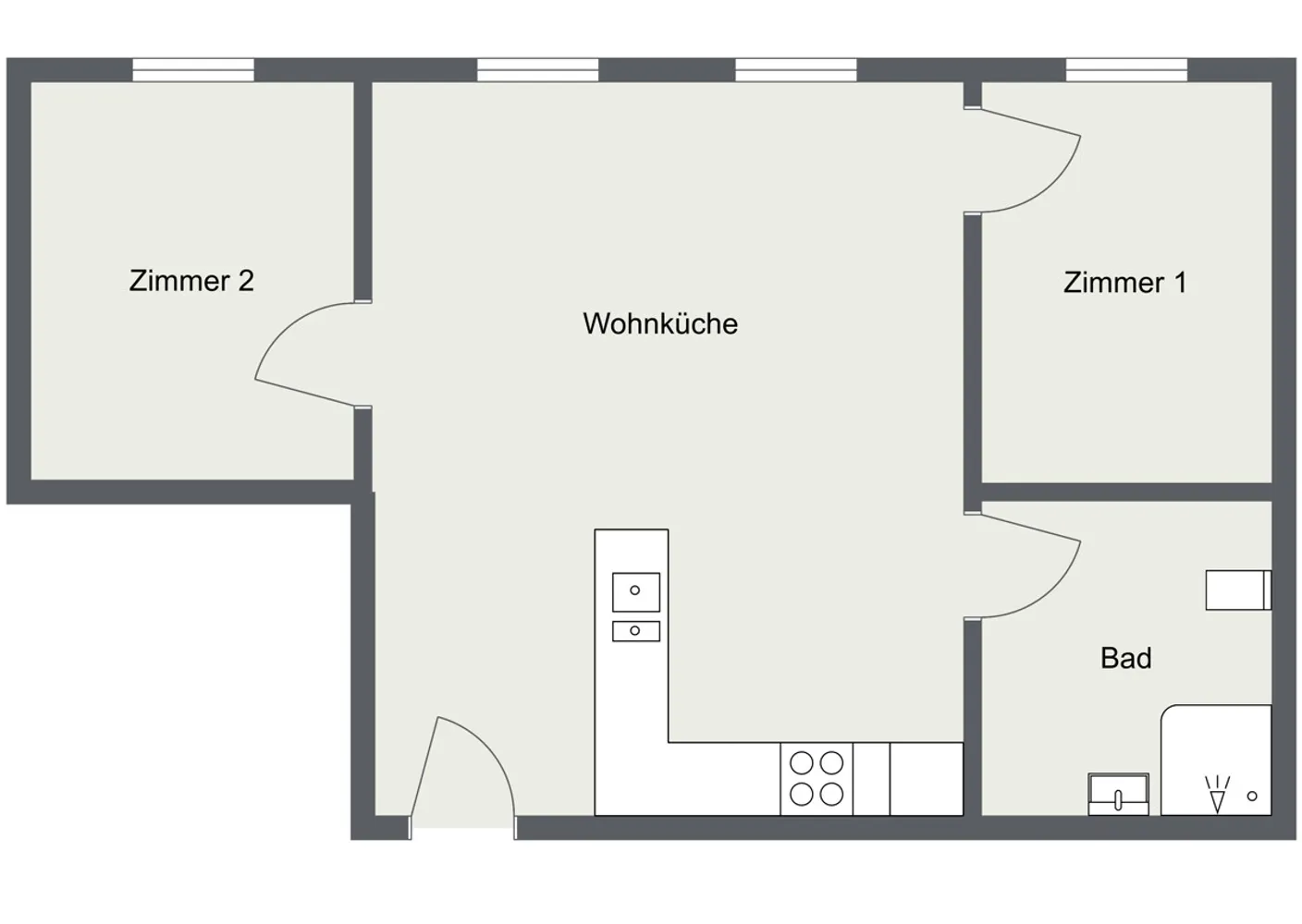 3 Zimmer Wohnung mit 52 m² in Flensburg – Bild 7