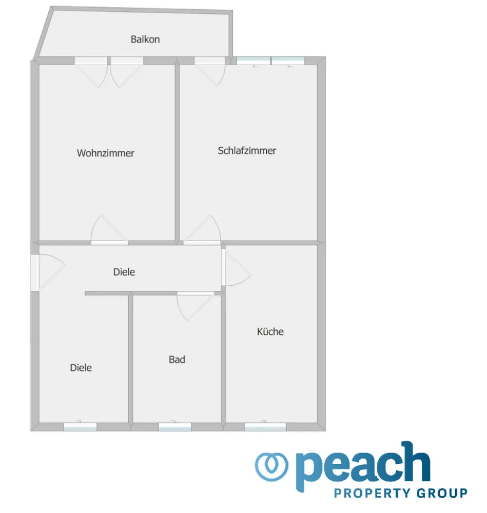 2 Zimmer Wohnung mit 57 m² in Essen – Bild 12