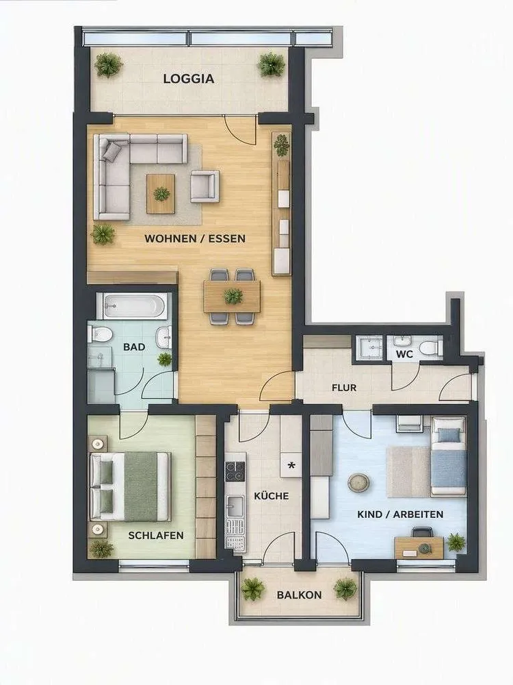 3 Zimmer Wohnung mit 105 m² in Garbsen – Bild 7