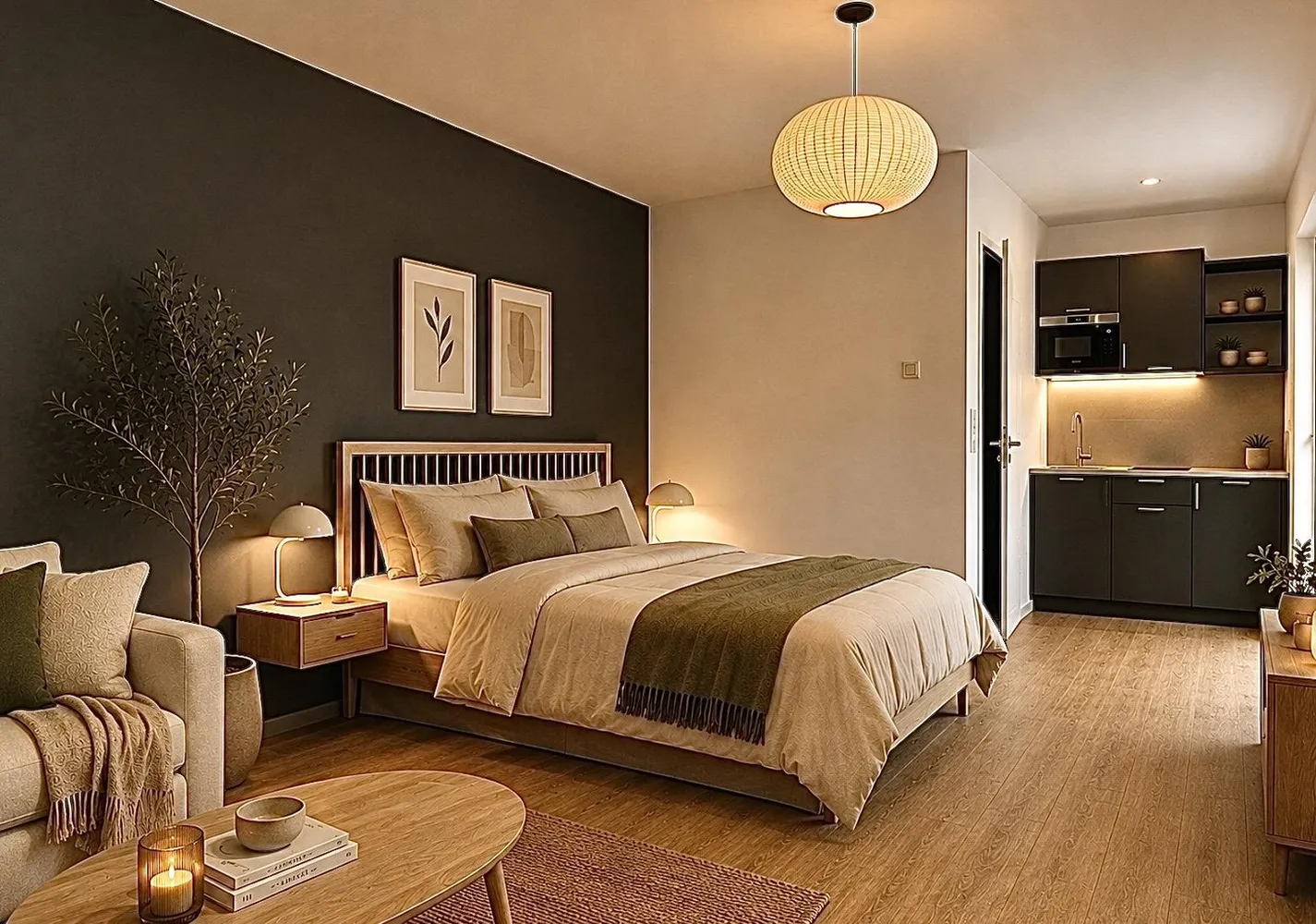 1 Zimmer Wohnung mit 34 m² in Berlin – Bild 1