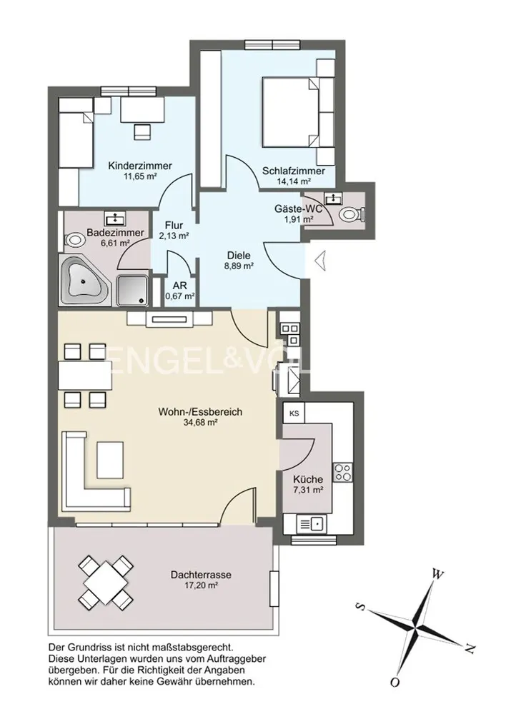3 Zimmer Wohnung mit 96 m² in Frankfurt am Main – Bild 12