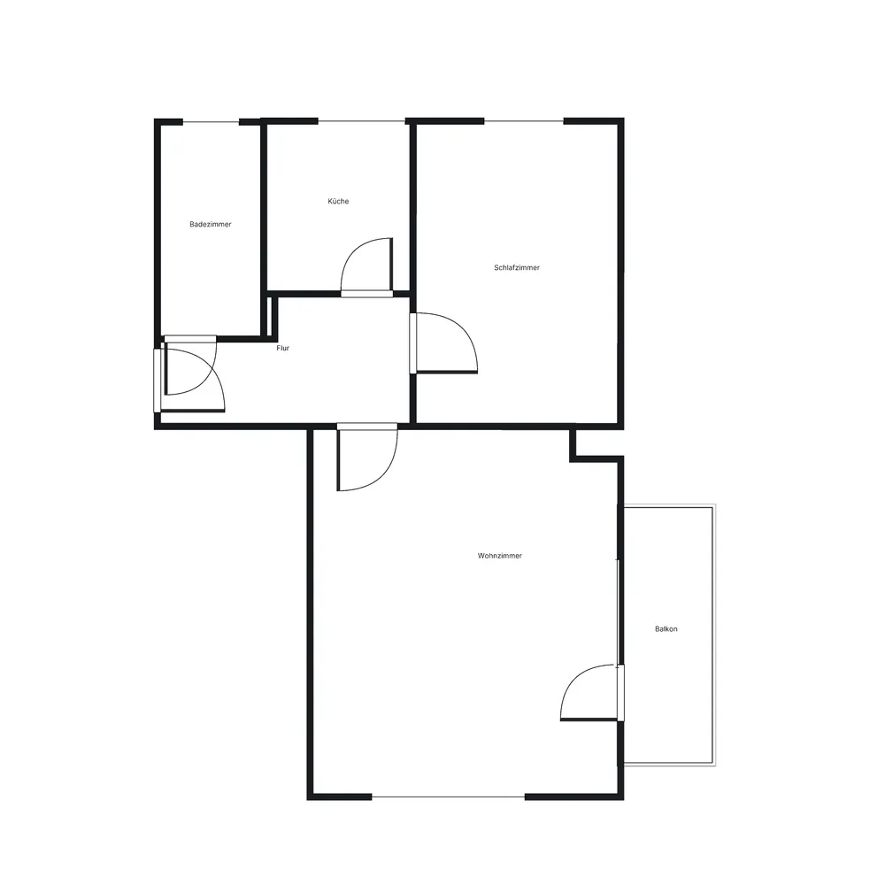2 room apartment with 48 m² in Brunswick – Photo 6